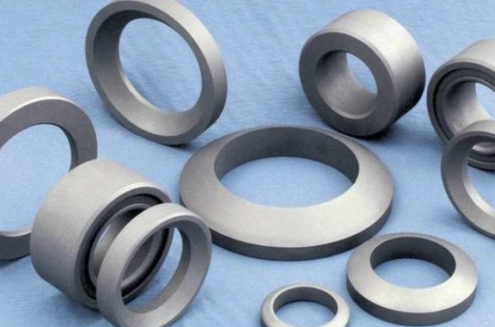 Rings and bearings for steam heads